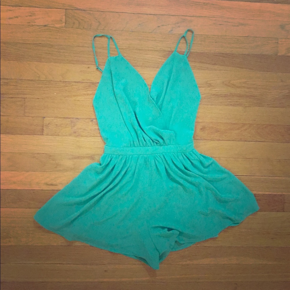 Green romper